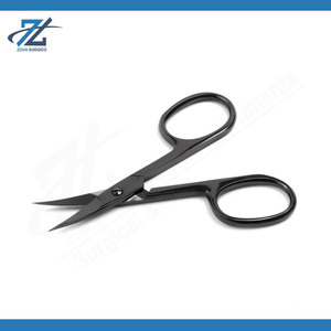 Ciseaux à cuticules professionnels en acier inoxydable, lame tranchante, pour manucure et pédicure, outil de coupe et d'entretien des ongles des doigts et des orteils - Product Image 2