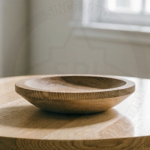 Natural Wood Traditional Gold-Plated Serving <b>Tray</b> with Fruit Pattern for Ramadan Wedding Kitchen Coffee <b>Table</b> Elegant Home Decor - Product Image 2