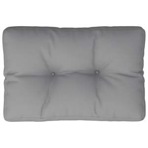 Coussin de palette extérieur en tissu gris 100% polyester 19,7x15,7x4,7 po - Product Image 2