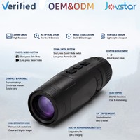 Monoculaire de vision nocturne professionnel portable avec zoom optique 4x pour l'observation en extérieur, l'observation de la faune, le camping et la vision par faible luminosité