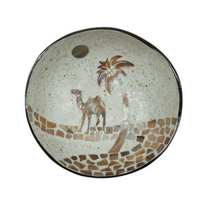 Bols en coquille de noix de coco artisanaux à faible coût à Hanoi Objets décoratifs en gros du Vietnam - Product Image 2