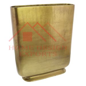 Vases à Fleurs Décoratifs en Aluminium Laiton Finitions Antiques Vases à Fleurs en Métal pour Table de Mariage et Décoration de Maison Best Seller - Product Image 1