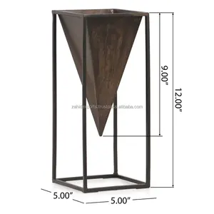 Maceta Redonda Moderna de Lujo con Acabado Digital Ecológico, Tamaño Personalizado, para Uso en Jardín y Hogar, Venta al por Mayor, Fabricada por Zahid Exports India - Product Image 5