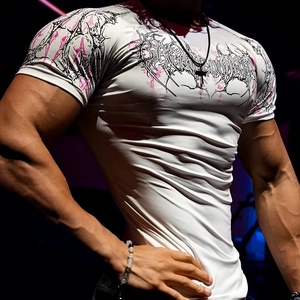 Camiseta de Compresión Rash Guard Personalizada con Estampado Digital, Transpirable, de Spandex/Poliéster 220g, para Hombre, Manga Larga, Anti-UV, para MMA y BJJ - Product Image 4