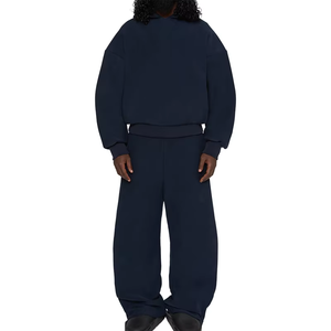 Conjunto de Sudadera con Capucha y Pantalones de Felpa Francesa de 500 Gsm, Corte Holgado, Estilo Oversize, de Alta Calidad - Product Image 2