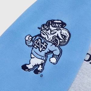 แจ็คเก็ตวาร์ซิตี้ผู้ชายและผู้หญิงสุดเท่ห์ พร้อมปกเสื้อ แขนหนังวัวแท้ และตัวเสื้อทำจากผ้าขนสัตว์ แจ็คเก็ตวาร์ซิตี้ผู้ชาย - Product Image 5