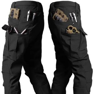 Vêtements de travail tactiques d'hiver en camouflage unisexe, en velours côtelé imperméable et respirant, multi-poches, coupe-vent, pour activités de plein air - Product Image 3