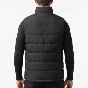 Gilet matelassé léger pour homme, veste sans manches chaude pour l'hiver, veste isolante pour l'extérieur, vêtement décontracté - Product Image 2