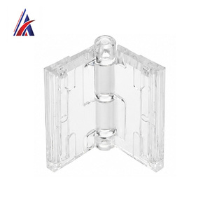 Charnières en acrylique transparentes de qualité supérieure, robustes et plates, 45 mm x 38 mm, lot de 50, pour installation domestique et boîtes de présentation - Product Image 5
