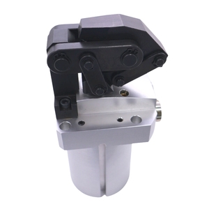 Flowtek PMLS-63 Magnetic Double Acting Aluminum Pneumatic Multi-Link <b>Clamp</b> Cylinder for Workholding Automation - Product Image 4
