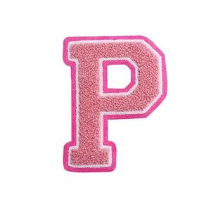 Patch brodé 3D personnalisable haut de gamme en sergé, lettres en chenille, sequins, thermocollant, logo pour sweat à capuche, badge, chapeau 2026 - Product Image 4