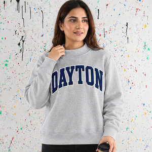 Suéter de Punto Personalizado Negro para Mujer, Estilo Universitario, Ropa de Campus, Colores de Equipo Universitario, Venta al Por Mayor - Product Image 4