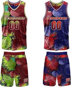 Uniformes de Baloncesto al Por Mayor de Fábrica, Jersey Sublimado Personalizado, Pantalones Cortos, Conjunto Deportivo para Equipos - Product Image 1