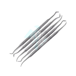 Directo de fábrica Pissco para odontología Lucas cureta Dental hueso quirúrgico curetas conjunto de 3 herramientas Instrumentos dentales - Product Image 2
