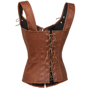 Nuevo Estilo Corsé de Cuero Genuino Transpirable para Mujer, Corsé de Cuero Genuino Elegante al por Mayor para Mujer - Product Image 3