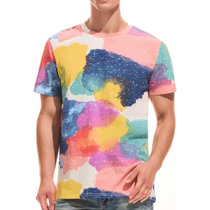 280GSM Heavyweight Plain T <b>Shirt</b> Men Wholesale 100% Cotton Blank Tee Drawstring Hoodie Set - Product Image 1