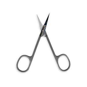 Tijeras Multiusos de Acero Inoxidable con Hoja Recta para Cejas y Pestañas, Puntas Finas y Afiladas, para Belleza, en Venta - Product Image 1