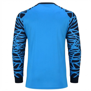 Maillot de gardien de but personnalisé, respirant, unisexe, nouveau design, vêtements d'équipe, maillot de gardien de but de football en couleur unie - Product Image 2