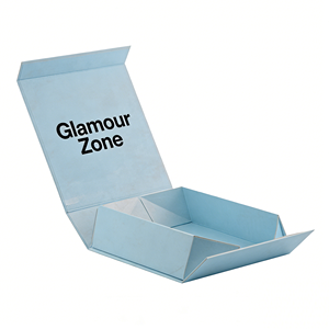 Boîte cadeau en carton magnétique avec logo personnalisé, recyclable, luxueuse, écologique, avec laminage mat, pour l'emballage de produits de soin de la peau et de fards à joues - Product Image 3