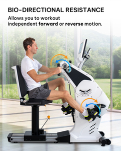 Appareil d'exercice pour les pieds Body Charger pour personnes âgées avec écran tactile, entraîneur pour les bras et les jambes avec résistance réglable pour la réadaptation - Product Image 5