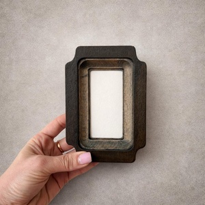 Modern Minimalist Wooden Picture <b>Frame</b> for DurableTabletop and Wall <b>Mounted</b> Elegant Home Decor Photo Holder - Product Image 3