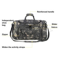 Sac de sport de haute qualité fabriqué au Pakistan, logo personnalisé, grande capacité, polyester, pour le sport