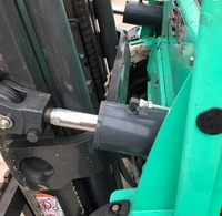 Machinerie lourde d'origine japonaise, chariot élévateur Mitsubishi d'occasion de 5 tonnes, modèle FD50NT, Nobel Lift, moteur 2020