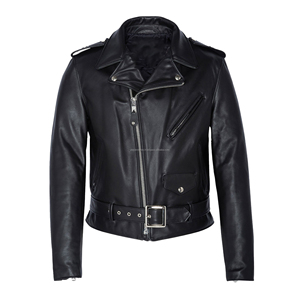 Fashion Leather Motorcycle <b>Jacket</b> <b>Men's</b> Premium Biker Rider Outerwear Custom Logo At Factory Price Manufacturer - Product Image 5