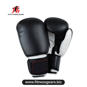 อุปกรณ์ฟิตเนส JUST FITNESS GEARS ถุงมือชกมวย MMA หนังแท้สั่งทำโลโก้ได้ ปิดแบบตีนตุ๊กแก ระบายความชื้นได้ดี คุณภาพสูง สำหรับผู้ใหญ่ - Product Image 4