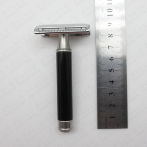 Rasoir de sécurité manuel double tranchant de qualité supérieure pour hommes, en acier inoxydable, lame affûtée, rasoir pour le visage et le corps, OEM - Product Image 2