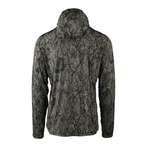 Sudadera con Capucha y Cierre de Cremallera para Hombre, Diseño Camuflado, Transpirable, Tejida, Manga Larga, con Bolsillo para Mascarilla, para Uso en Exteriores en Invierno - Product Image 4