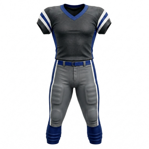 Uniforme de Fútbol Americano Personalizado de Alta Calidad, Conjunto de Jersey y Pantalones Transpirables y Duraderos para Prácticas, Entrenamientos y Juegos - Product Image 1