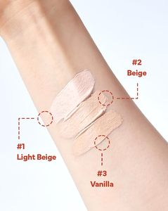 Corrector DD [N2U] 3g beige claro vainilla con punta de silicona líquida, ilumina, cubre, hidrata, vegano, de aplicación rápida, para todo tipo de piel - Product Image 2