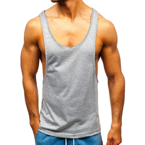 Nouveau débardeur moderne pour homme, sans manches, 100 % coton, col rond, respirant, idéal pour l'été, l'entraînement et le fitness, confortable - Product Image 1