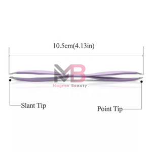Pinzas Profesionales de Acero Inoxidable de Doble Punta para Cejas, Colores Personalizados, Puntas Inclinadas y Puntiagudas, Uso en Belleza y en el Hogar - Product Image 6