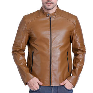 Vestes en cuir pour hommes sur mesure de qualité supérieure, fabriquées au Pakistan, les plus populaires en 2026, pour moto - Product Image 1