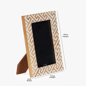 Rustic Wooden <b>Photo</b> <b>Frame</b> Classic Vintage Style <b>Frame</b> Antique Style <b>Wood</b> <b>Photo</b> <b>Frame</b> Traditional Handmade Decorative <b>Photo</b> <b>Frame</b> - Product Image 3