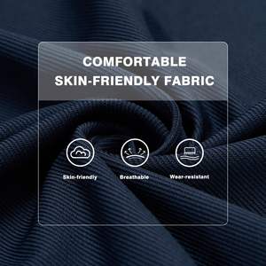 Conjuntos Deportivos Personalizados para Hombre, Ropa Urbana 100% Algodón, Lavado Ácido con Efecto Desgastado por el Sol, Sudadera con Cierre y Pantalones Deportivos - Product Image 5