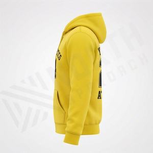 Sudadera Deportiva Personalizada con Cierre, Nombre, Número, Logotipo, Equipos, Escuelas, Ligas, Ropa Deportiva Informal de Alta Calidad, Color Personalizado - Product Image 3