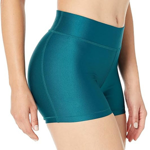 Shorts de yoga sans couture personnalisés pour femmes avec logo brodé, respirants, pour la gym, l'entraînement, le fitness et la course à pied - Product Image 4