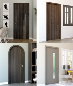 Porte composite étanche Pima sans formaldéhyde au design moderne pour une utilisation intérieure et extérieure dans les hôtels, villas, salles de bains - Product Image 3
