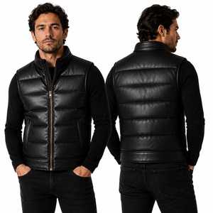 Gilet matelassé unisexe isolé et léger, chaud, sans manches, pour l'hiver, veste d'extérieur, bodywarmer - Product Image 1