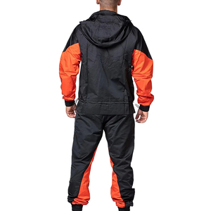Ensemble de survêtement coupe-vent pour homme, léger et de qualité supérieure, tenue de sport décontractée pour le jogging, tissu confortable, vêtements de course actifs - Product Image 2
