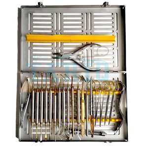 Nuevo Kit de Instrumentos de Cirugía General con Certificación CE, Cassette Manual de Metal, Marca Personalizada AI-878, Clase I, Tamaño Personalizado - Product Image 3