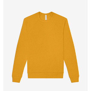 Sweat-shirt unisexe Bella Canvas pour homme, 100% coton, col rond, molleton éponge écologique, manches raglan, style 3901, décontracté - Product Image 3
