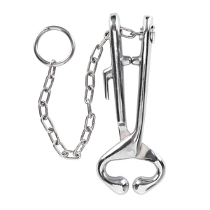 ที่คีบวัวสแตนเลสคุณภาพสูงระดับมืออาชีพ ด้ามยาว 19 นิ้ว น้ำหนักเบา สำหรับสัตวแพทย์ - Product Image 4