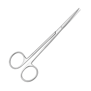 Ciseaux de dissection Metzenbaum Ariston International 18 cm en acier inoxydable, courbés et droits, pour la coupe de tissus chirurgicaux – Ensemble d'instruments - Product Image 1