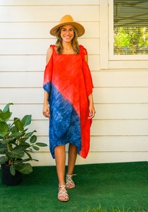 Premium Quality Floral Vintage A-Line 100% Organic Cotton <b>Kaftans</b> Soft Skin-Friendly Material Natural Waistline Woven - Product Image 5