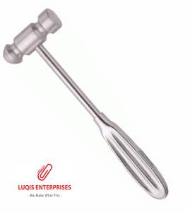 Martillo Cervical de 19 cm, Martillo Quirúrgico Sólido de 215 gramos, Instrumento Ortopédico - Product Image 1