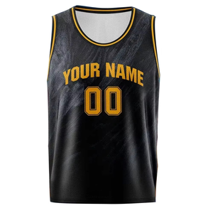 Maillots de basket OEM grande taille personnalisés par sublimation, respirants, séchage rapide, antibactériens, logo frontal, sans manches - Product Image 1